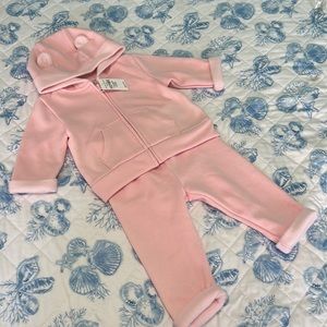 Baby Gap 2 Piece Matching Set Pants and Zip up Size 6-12 Months